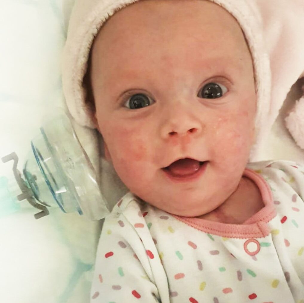 Baby Annabelle at Evelina London