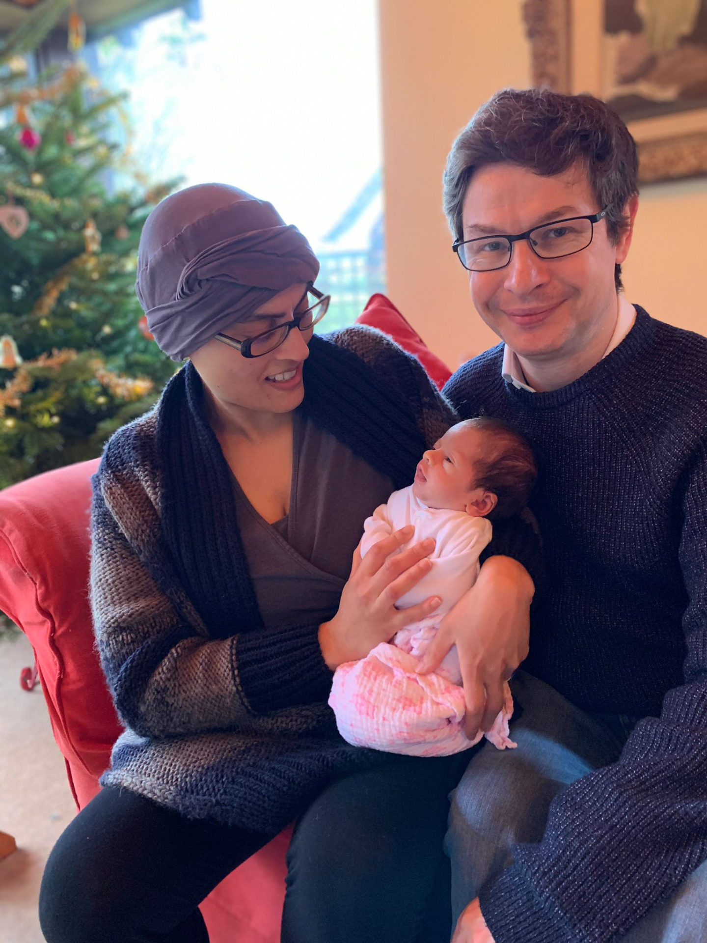 Maryam, Mia and Ewan