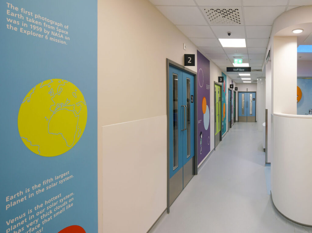 Image of a corridor in the Children