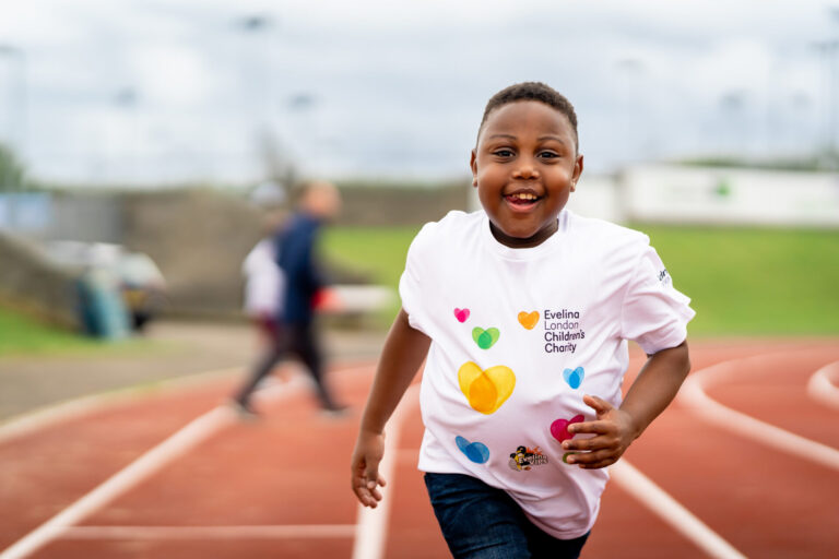 Image of Cruz running at The British Transplant Games