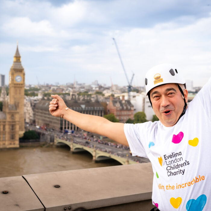 A man in an Evelina London Children