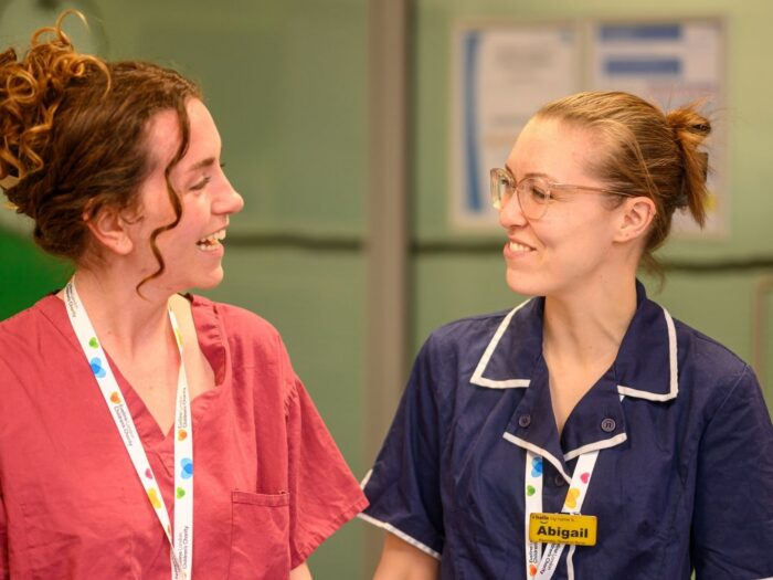 Two members of Evelina London Children